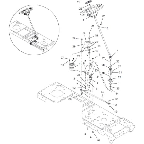 Countax C40 - From 25-03-2019 - 03 Steering