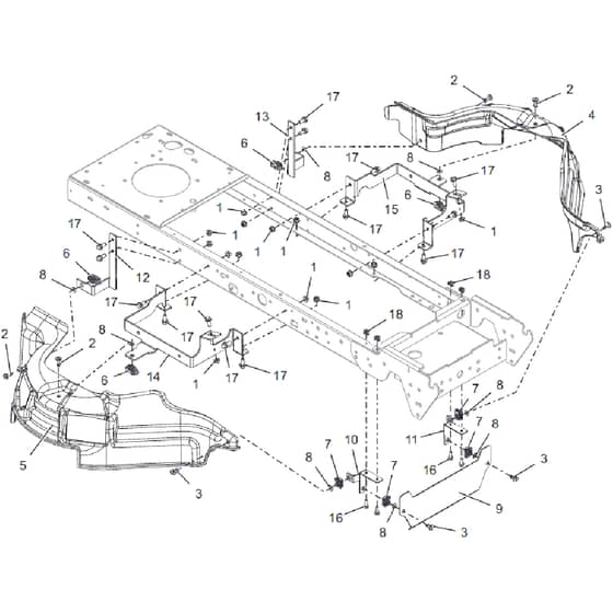 Countax C40 - From 25-03-2019 - 21 Guarding Assy