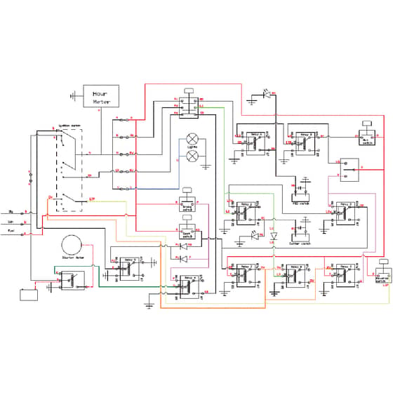 Countax C40M Mulcher - From 25-03-2019 - 19 Wiring Diagram