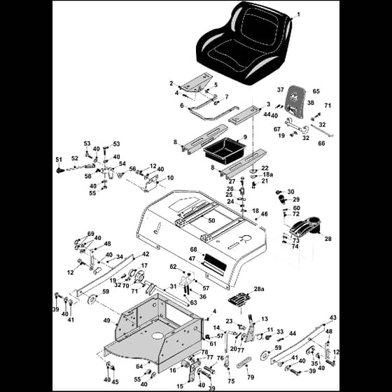 Countax C600 4Wd - From 01-01-2006 To 01-01-2008 - 4 He Seat And Rear Body