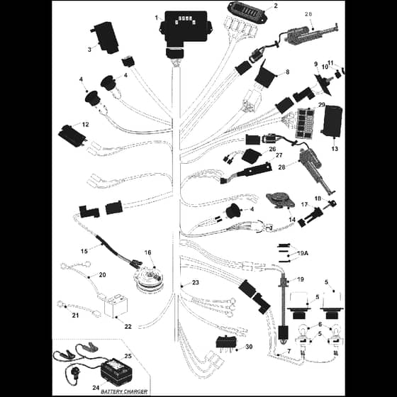 Countax C600 4Wd - From 01-01-2008 To 31-12-2013 - 9 Wiring For Dial Height