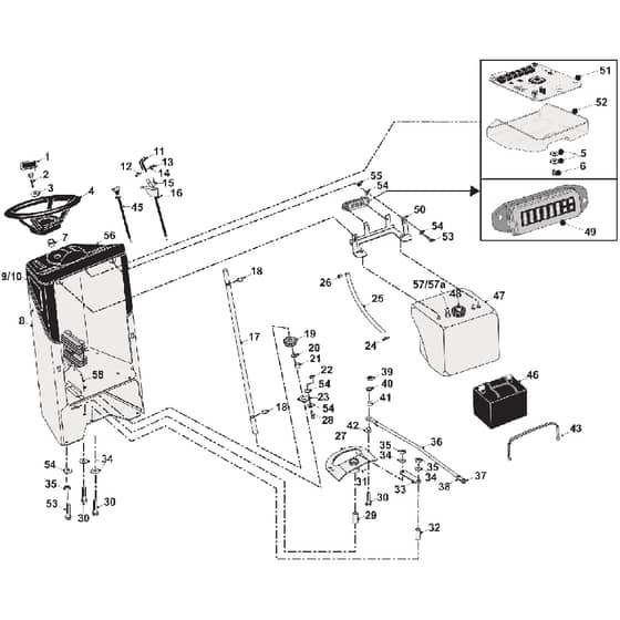Countax C600 - From 01-01-2004 To 01-01-2009 - 3 Console And Steering
