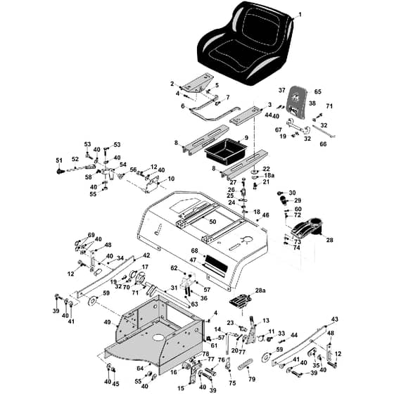 Countax C800 4Wd - From 01-01-2006 To 01-01-2008 - 4 He Seat And Rear Body