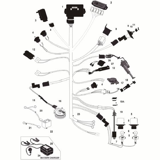 Countax C800 4Wd - From 01-12-2005 To 01-01-2006 - 9 Wiring For Dial Height