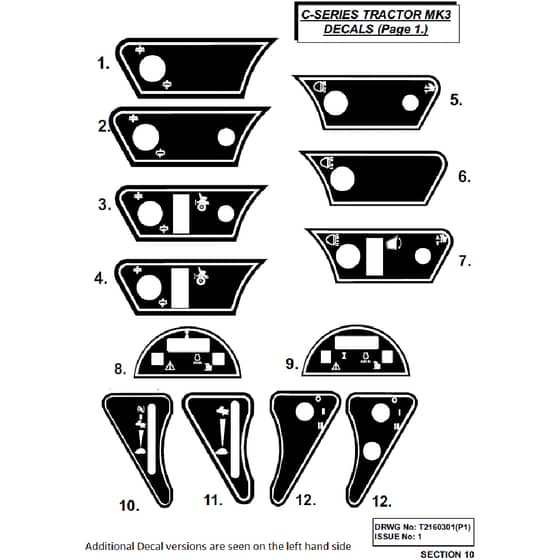 Countax C800 - From 01-01-2003 To 31-12-2007 - 10 Decals