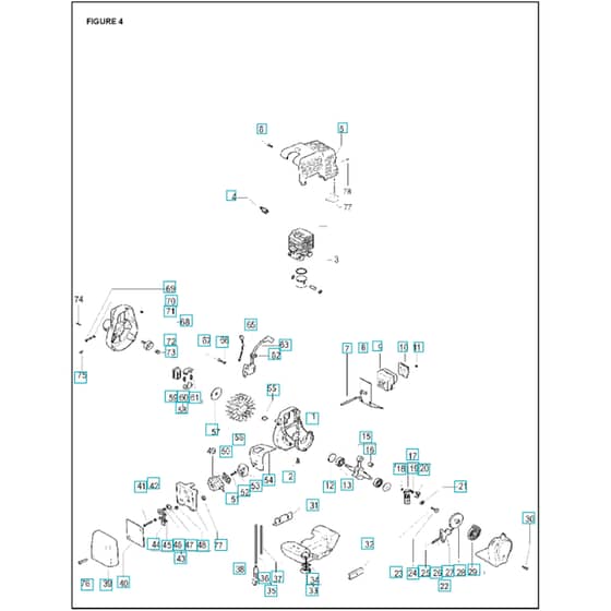 McCulloch CABRIO PLUS 297 L - 2007-01 - Engine Parts Diagram