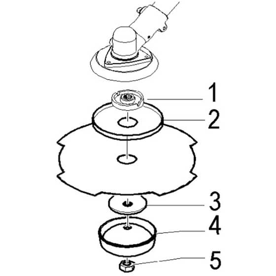 McCulloch CABRIO PLUS 347 B PREFIX 01 - 2007-01 - Cutting Equipment (2) Parts Diagram