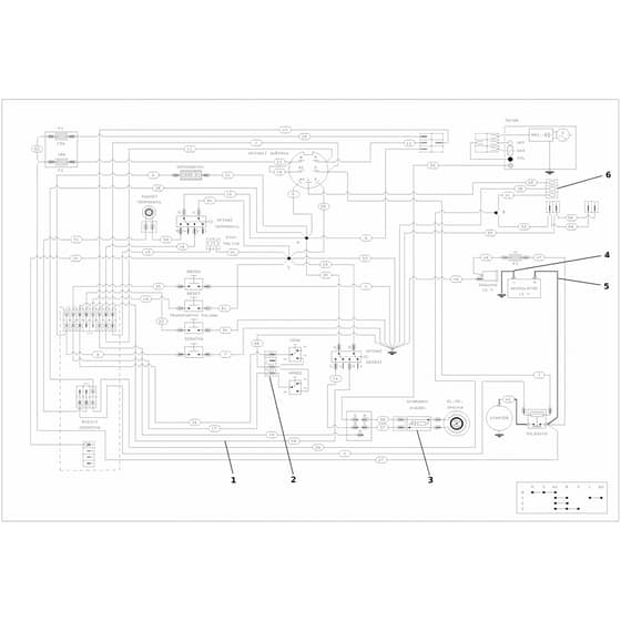CHEYENNE 26 (KAWASAKI) - 2022 - Oleo-Mac Ride On Mower Electric diagram Diagram