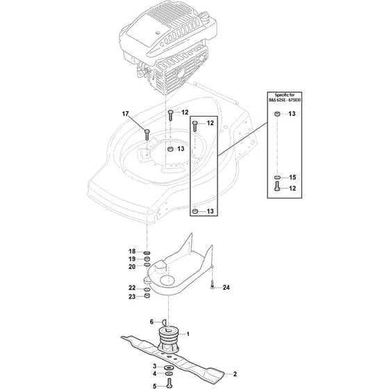 COLLECTOR 46 S - 2019-2020 - 299274648/ST1 - Stiga Rotary Mower Blade Diagram