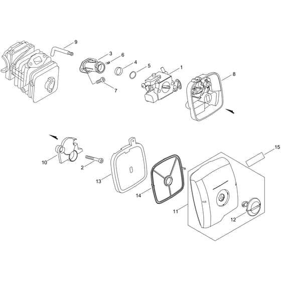 Air Cleaner, Carburettor