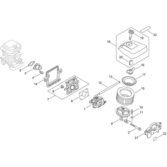 Air Cleaner, Carburettor