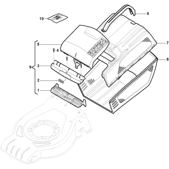 CS 480 - 2020-2021 - 295490763/PAP - Castel Garden Rotary Mower Grass Catcher Diagram