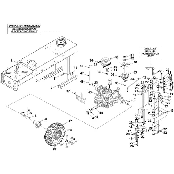 Countax D18-50 - From 01-01-2007 To 01-01-2009 - 13 Transmission