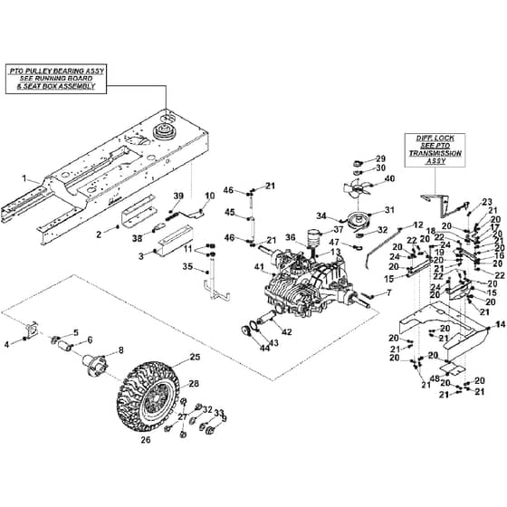 Countax D23-50Ln - From 01-01-2010 To 01-02-2012 - Hydrostatic Transmission
