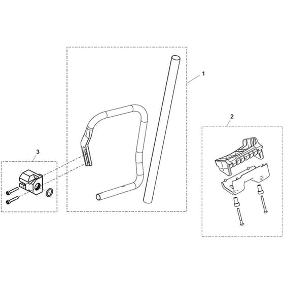 Belle DC 300E+ - Handle Assembly