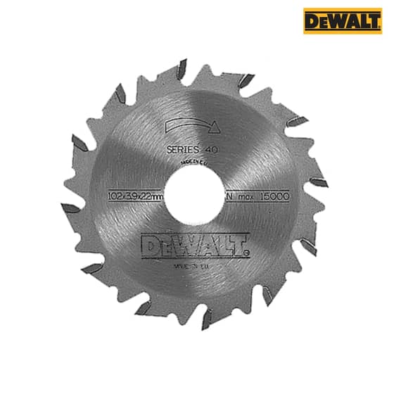 DeWalt DT1306 Extreme Biscuit Jointer Blade 102 x 22 x 12 Tooth- DT1306-QZ