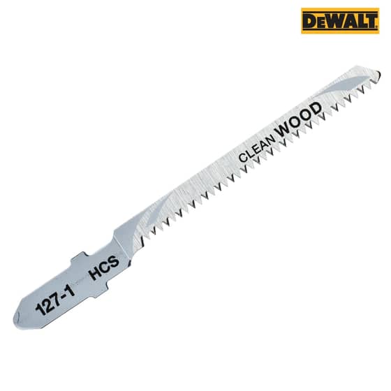DeWalt Jigsaw Blades for Wood T Shank HCS T101AO Pack of 5- DT2168-QZ