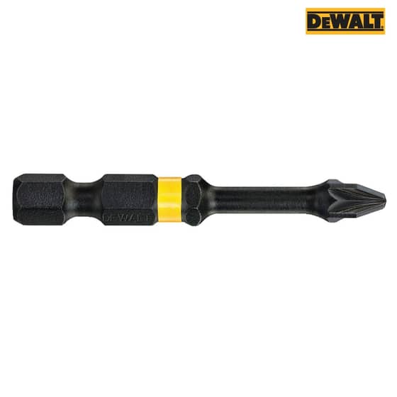 DeWalt Impact Torsion Bits PZ2 50mm Pack of 5- DT7391T-QZ