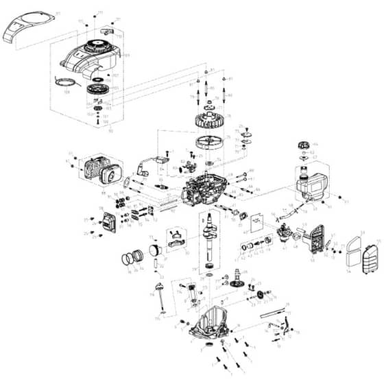 Cobra DG500 - Engine Mar 2025 Main Diagram