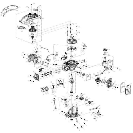 Cobra DG550 - Engine Mar 2025 Main Diagram