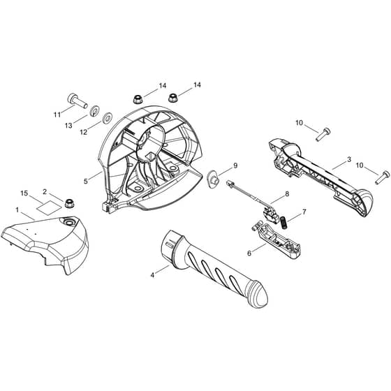 Echo DHCS-2800 Handle