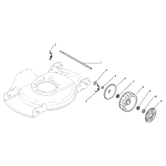 DI 474-G - 2012-2019 - 292470043/12 - Castel Garden Rotary Mower Wheels and Hub Caps Diagram