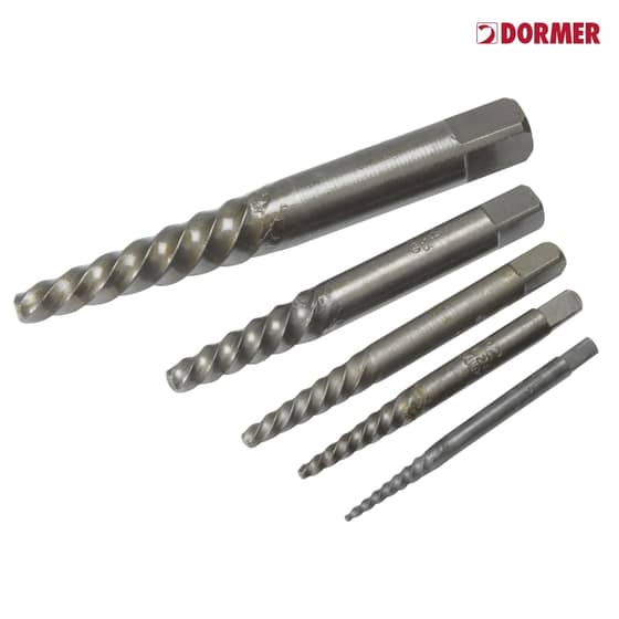 Dormer M101 Carbon Steel Screw Extractor Set A - X106XM101SETA