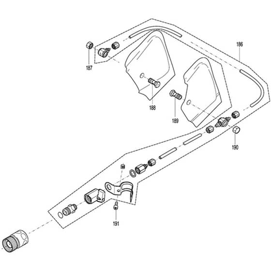 Makita DPC8132 - Power Cutter - Power Tool 07 Diagram