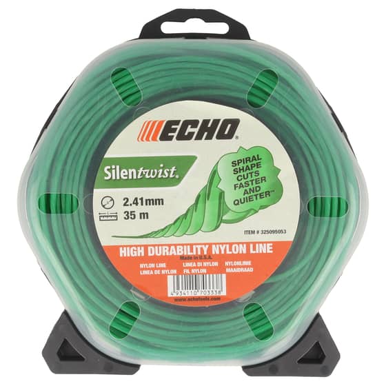Genuine Echo Silent Twist 2.4mm x 35m Strimmer Line - 325095053 (Cordless Models)
