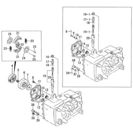 Tanaka ECS-290B - Clutch Oil Pump