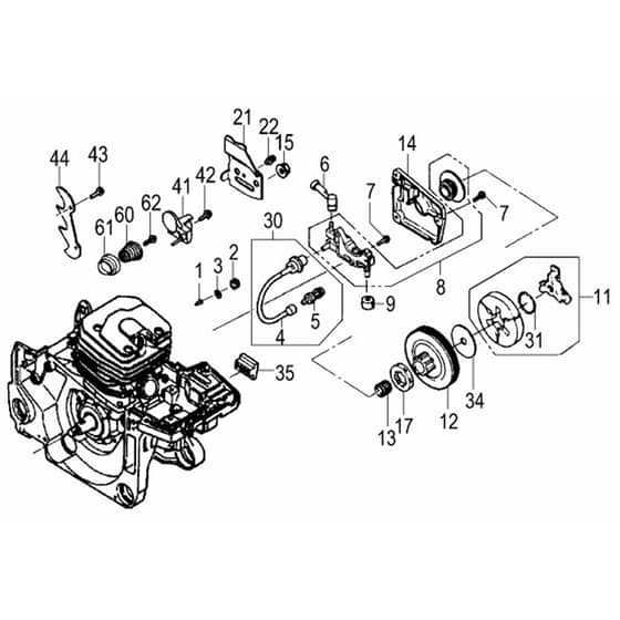 Tanaka ECV-5601 - Clutch Oil Pump