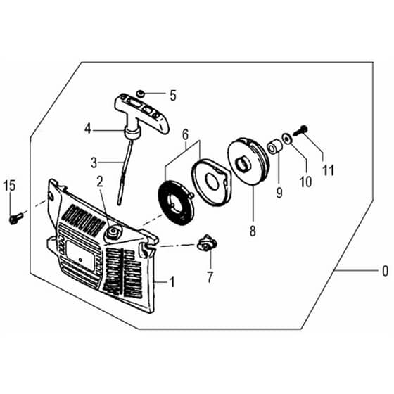 Tanaka ECV-5601 - Recoil Starter