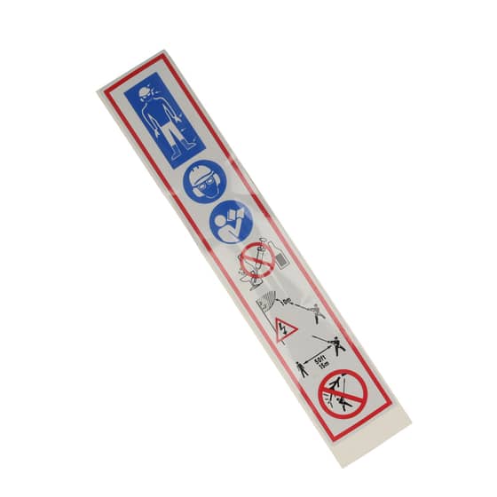 Genuine Shindaiwa AH230S Decal - X505003420