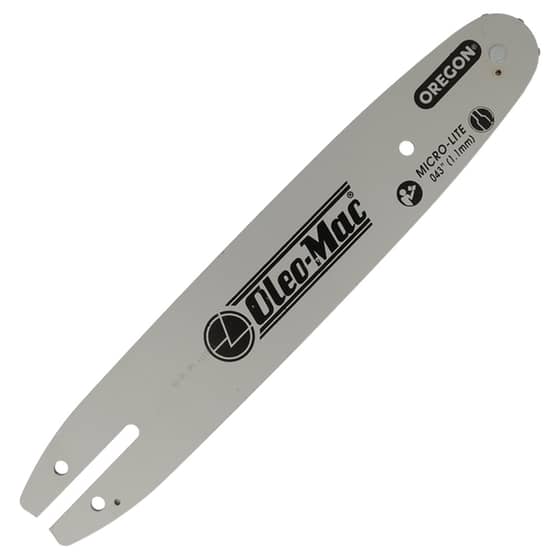 Genuine Efco & Oleomac 10" - Micro Light Guide Bar 3/8" LP - 043" - 63090030R - (A074)