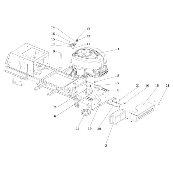 EF 106/15.5 H - 2015 - Efco Ride On Mower Engine Diagram