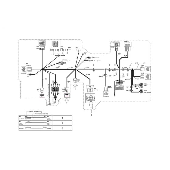 EF 125/22 V - 2023 - Efco Ride On Mower Electric diagram Diagram