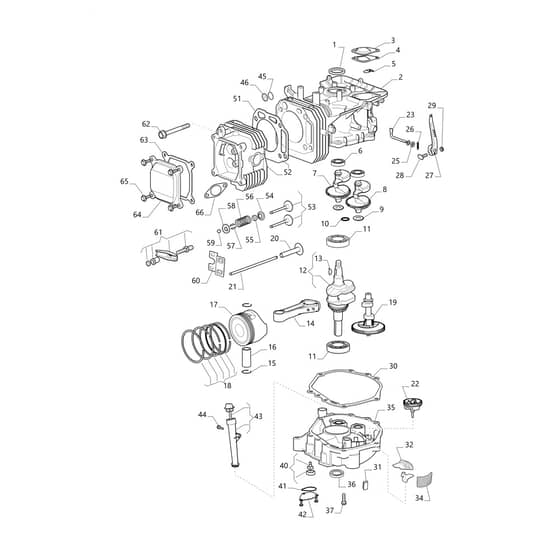 EF 84/14.5 K H - 2018 - Efco Ride On Mower Engine Diagram