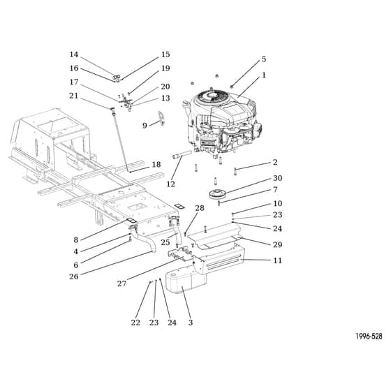 EF 92/16H - 2015 - Efco Ride On Mower Engine Diagram