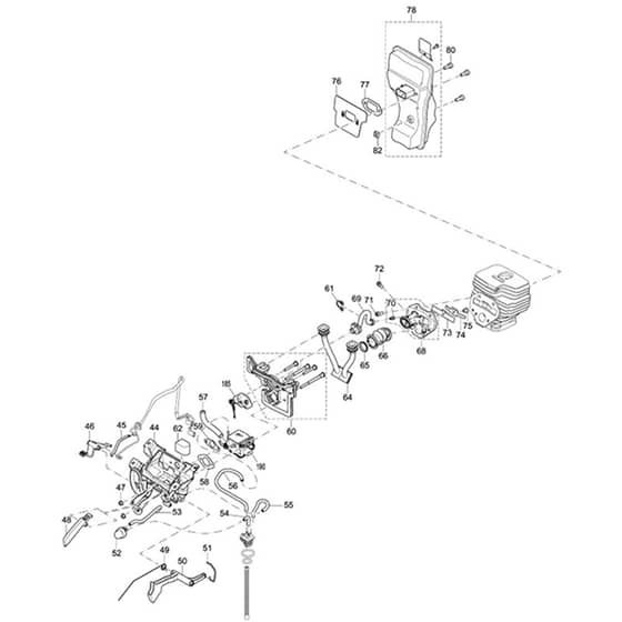 Makita EK6100 - Power Cutter - Power Tool 03 Diagram