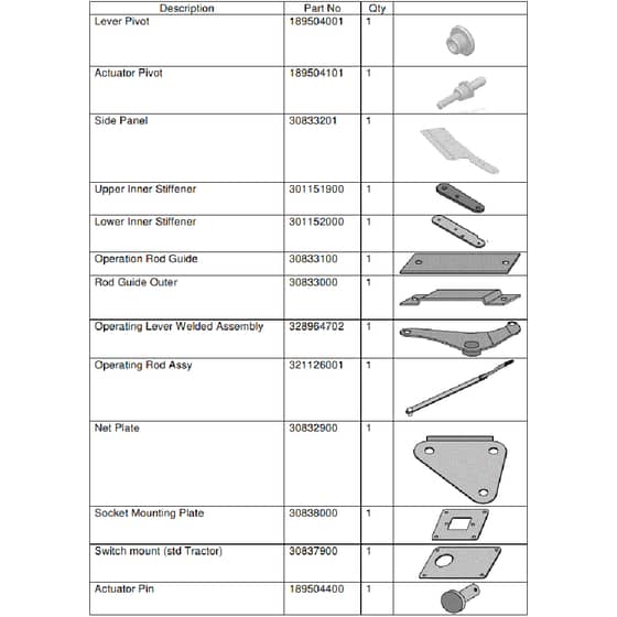 Countax Electric Empty Parts - From 01-01-1999 To 01-01-2014 - First Page