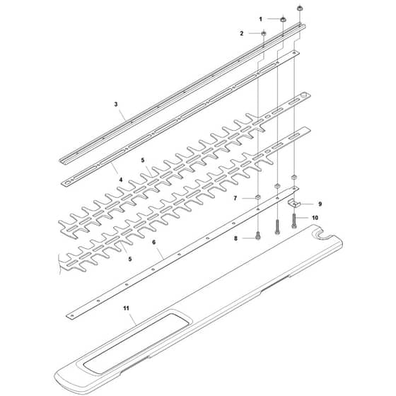 McCulloch ErgoLite 6028 - Cutting Equipment Parts Diagram