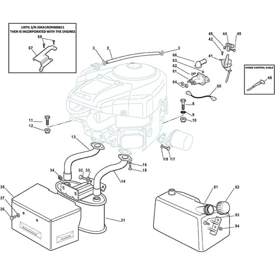 ESTATE 7102 HWSY - 2018-2021 - 2T0980281/ST1 - Stiga Ride On Mower B&S Engine Diagram