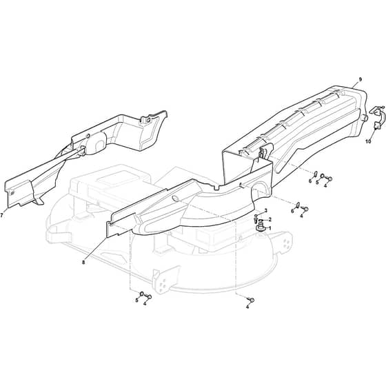 ESTATE 7102 W SE 90 - 2024-2025 - 2T0970481/ST2 - Stiga Ride On Mower Guards Diagram