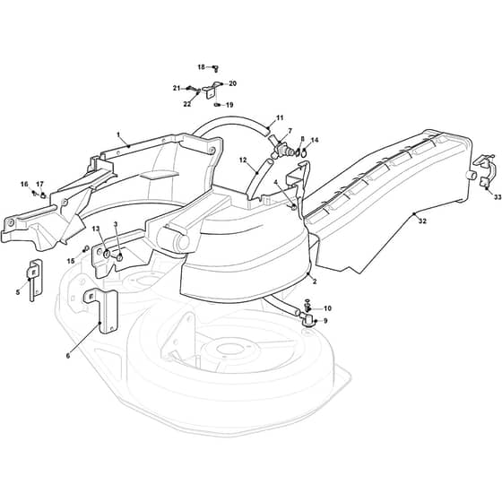 ESTATE 792 - 2022-2024 - 2T0780481/ST1 - Stiga Ride On Mower Guards Diagram