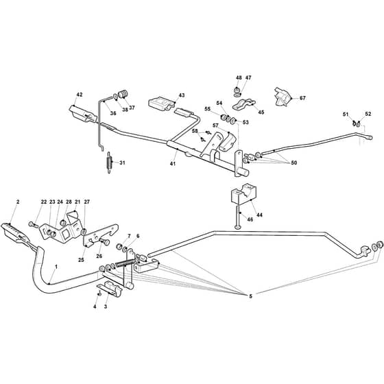 ESTATE 792 W - 2022-2024 - 2T0785481/ST1P - Stiga Ride On Mower Hydro-Gear Unit Diagram