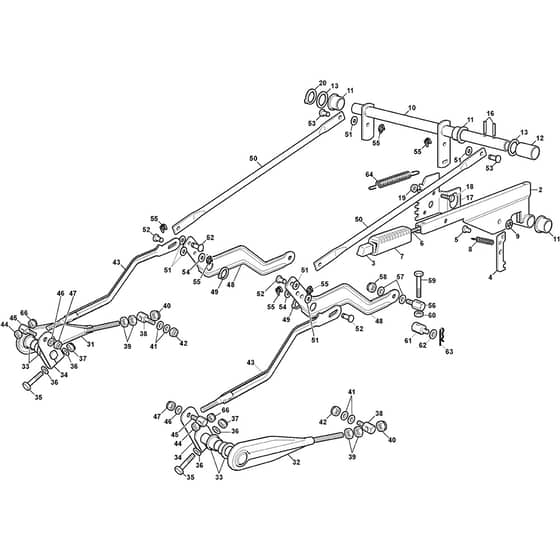ESTATE 9102 W - 2023 - 2T0985481/ST1 - Stiga Ride On Mower Cutting Plate Lifting Diagram