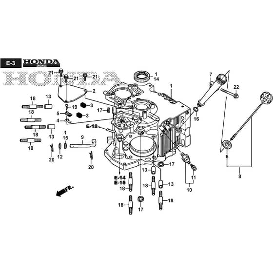 ESTATE 9122 W - 2022-2024 - 2T1310381/ST2P - Stiga Ride On Mower Crankcase Diagram