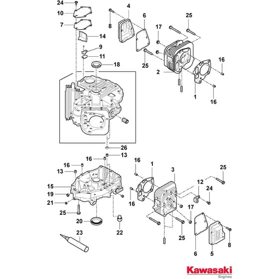 ESTATE 9122 W - 2024 - 2T1320681/ST1 - Stiga Ride On Mower Crankcase Diagram