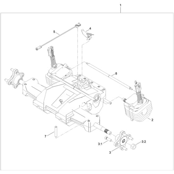 Toro eTimeCutter 107cm - 75642 (400000000 - 416299999) Electric Transaxle