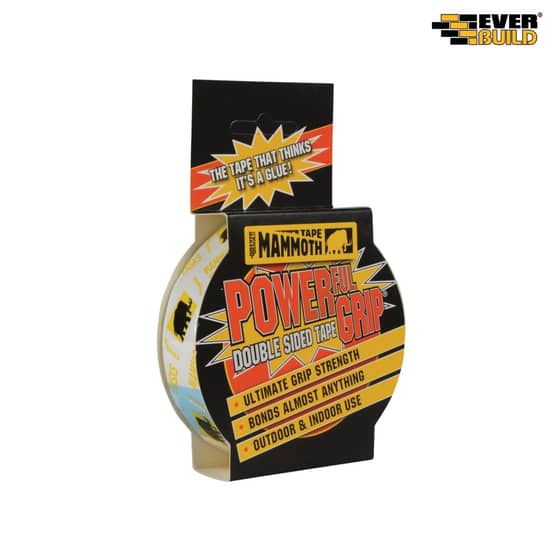 Everbuild Powergrip Double Sided Tape 50mm x 2.5m - 2POWERGRIP50